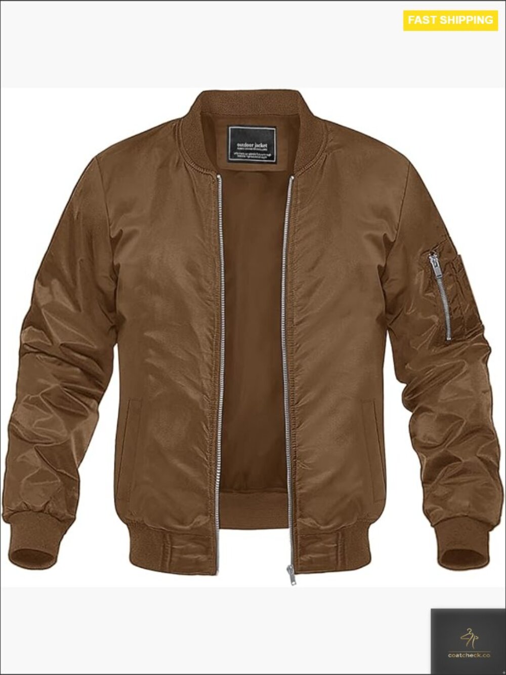 Lightweight Bomber Jacket Windbreaker Casual Spring Outdoor Coat